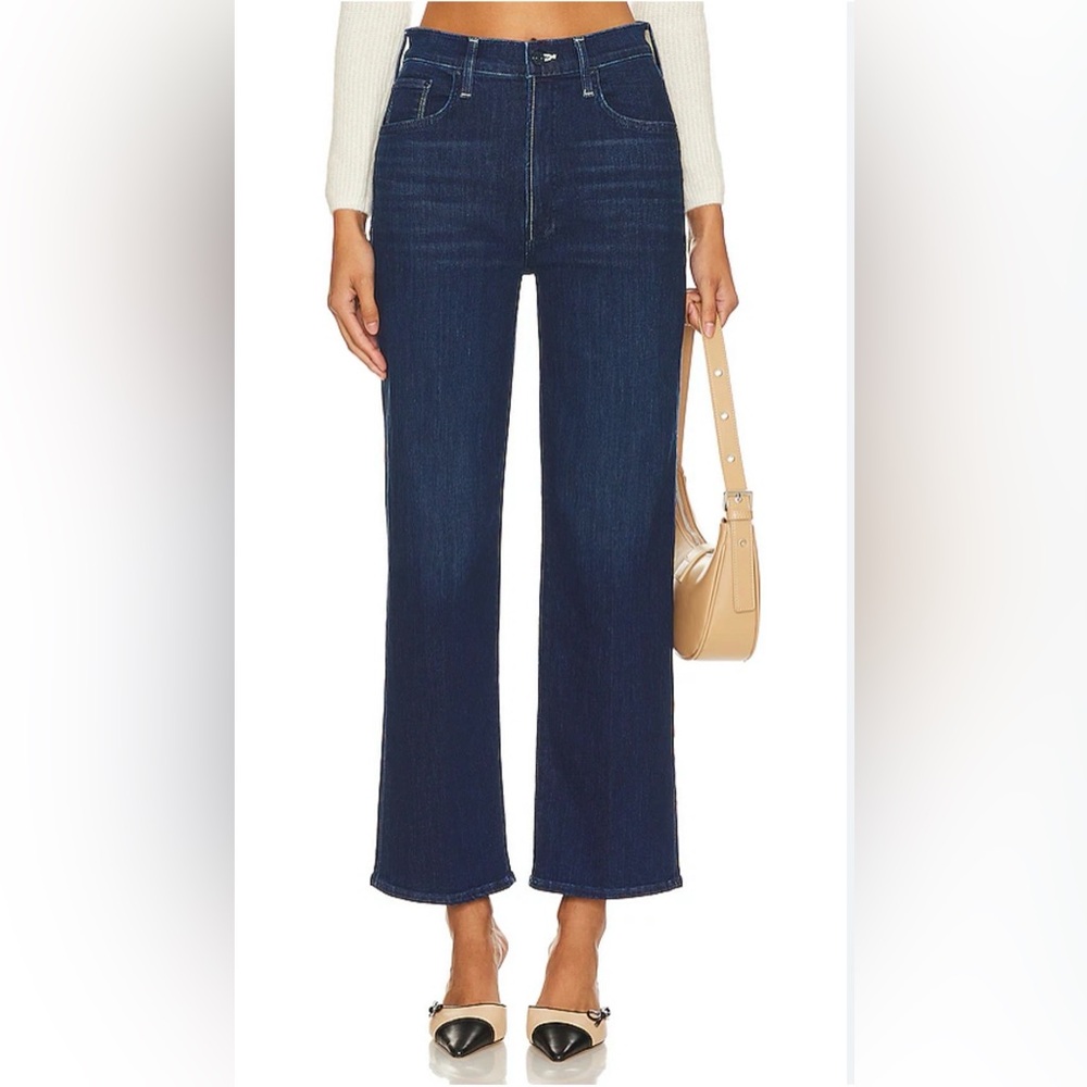 MOTHER Dark Blue Flare Jeans